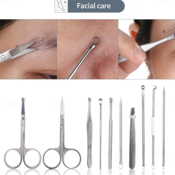 Manicure Set Pedicure Kit - 26 Pieces Manicure Kit Professional Nail Clippers, Stainless Steel Nail Care Kit Pedicure Set For Women Men