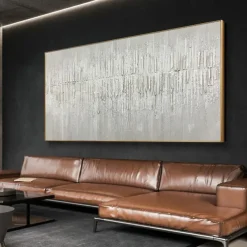 Manual Handmade Oil Painting Hand Painted Horizontal Panoramic Abstract Famous Modern Realism Rolled Canvas (No Frame)