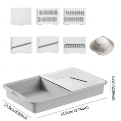 Manual Vegetable Slicer Vegetable Shredder Cutter for Ginger Onion Cucumber