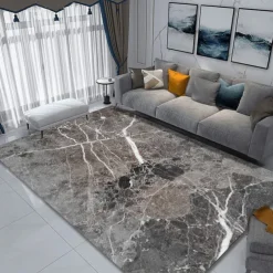 Marble Pattern Rug Floor Mat Hallway Carpets Area Rugs for Bedroom Living Room Carpet Kitchen Bathroom Anti-Slip Door Mats