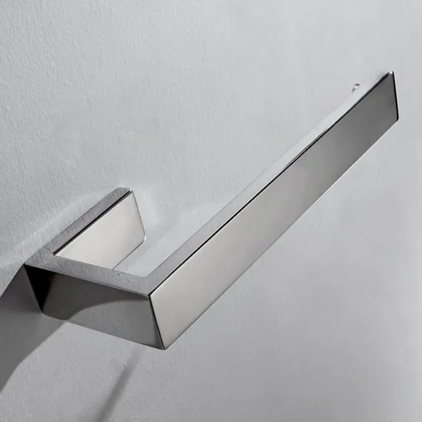 Matte Black Towel Rail 304 Stainless Steel Towel Bar, Mirror Polished, Brushed Wall Mounted Bathroom & Kitchen