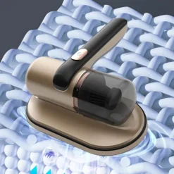 Mattress Vacuum Cleaner, Handheld UV Bed Vacuum Cleaner, 12Kpa Strong Suction Power Can Efficiently Clean Mattresses, Pillows, Sofas and Carpets