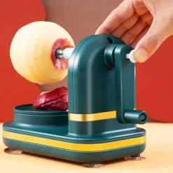 Maunal Fruit Apples Peeler Slicer with Corer Pear Peeler Hand-cranked Rotating Kitchen Peeling Machine Kitchen Gadgets