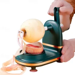 Maunal Fruit Apples Peeler Slicer with Corer Pear Peeler Hand-cranked Rotating Kitchen Peeling Machine Kitchen Gadgets