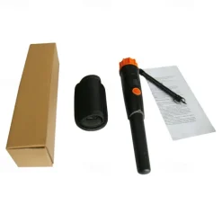 MD - 720 Handheld Metal Detector - Portable Treasure Hunting Rod with Waterproof to 3 Meters, LED & Vibration