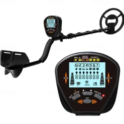 MD-830 Gold/Silver Metal Detector - LCD Display Professional Underground Treasure Hunter with High Sensitivity & Pinpoint Function