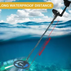 MD-830 Gold/Silver Metal Detector - LCD Display Professional Underground Treasure Hunter with High Sensitivity & Pinpoint Function