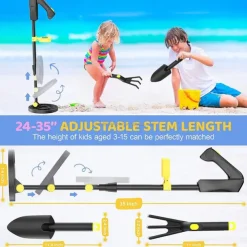 MD-1014 Kids Handheld Metal Detector Toy - Factory Wholesale for Family Outdoor Adventures