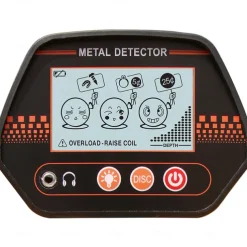 MD-4070 Kids Handheld Underground Metal Detector Toy - Outdoor Treasure Hunting Tool for Children