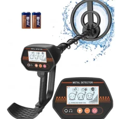 MD-4070 Kids Handheld Underground Metal Detector Toy - Outdoor Treasure Hunting Tool for Children