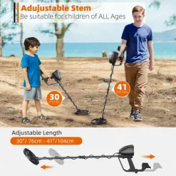 MD-4070 Kids Handheld Underground Metal Detector Toy - Outdoor Treasure Hunting Tool for Children