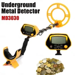 MD-3030 Portable Underground Metal Detector MD3030 Treasure Hunter Gold Digger Finder LCD Display Waterproof - Function Detector
