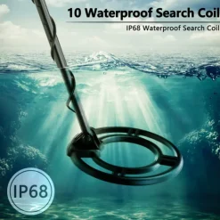 MD-3030 Portable Underground Metal Detector MD3030 Treasure Hunter Gold Digger Finder LCD Display Waterproof - Function Detector