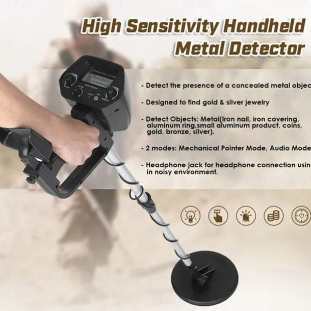 MD-4030 Professional Underground Metal Detector Adjustable Gold Detectors Treasure Hunter Tracker Seeker Metal Circuit Detector
