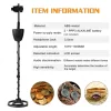 MD920 Underground Metal Detector Treasure Finder Gold Digger with 3.5mm Earphone Jack Waterproof Treasure Metal Detector