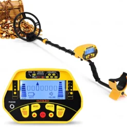MD930 Waterproof Portable Metal Detector, High-sensitivity Underground Treasure Metal Detector with LCD