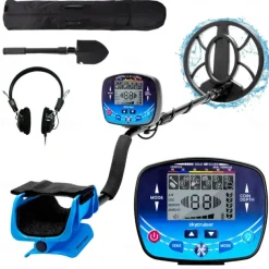 MD-910B Handheld LCD Metal Detector - Professional Gold/Silver/Copper/Iron Finder for Outdoor Treasure Hunting