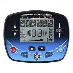 MD-910B Handheld LCD Metal Detector - Professional Gold/Silver/Copper/Iron Finder for Outdoor Treasure Hunting