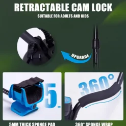 MD-910B Handheld LCD Metal Detector - Professional Gold/Silver/Copper/Iron Finder for Outdoor Treasure Hunting