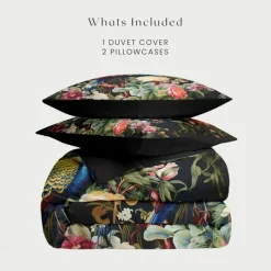 Medieval Animals Pattern Duvet Cover Set Set Soft 3-Piece Luxury Cotton Bedding Set Home Decor Gift King Queen Duvet Cover