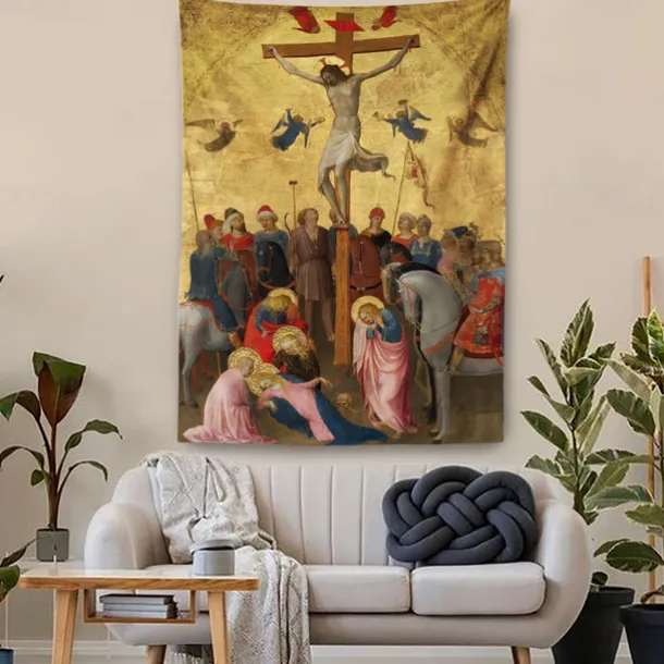 Medieval Tapestry Middle Age Hanging Tapestry Large Tapestry Mural Decor Photograph Backdrop Blanket Curtain Home Bedroom Living Room Decoration