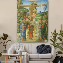 Medieval Tapestry Middle Age Hanging Tapestry Large Tapestry Mural Decor Photograph Backdrop Blanket Curtain Home Bedroom Living Room Decoration