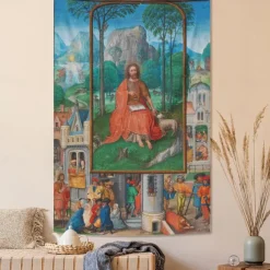 Medieval Tapestry Middle Age Hanging Tapestry Large Tapestry Mural Decor Photograph Backdrop Blanket Curtain Home Bedroom Living Room Decoration