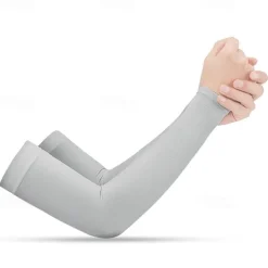 Men's And Women's Cooling Arm Sleeves, UV Sun Protection Arm Cover, Suitable For Golfing, Cycling, Running And Driving