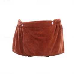 Men's Bath Towel Wearable and Wrapable Soft and Absorbent Extra-large Size Bathrobe-style Home-use Short Towel