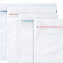 Mesh Laundry Bags for Delicates with Zipper, Lingerie Laundry Bag, Travel Storage Organize Bag, Clothing In-Wash Cleaning Bag For Laundry, Blouse, Hosiery, Stocking, Underwear, Bra, Lingerie