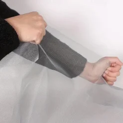 Mesh Screen Mosquito Nets For Windows, Summer Insect-proof Curtains, Removable Household Screen Doors, Invisible Custom Zipper Mosquito Nets Adjustable Screen Window