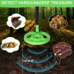Metal Detector for Kids, Adjustable MD1009 Metal Detector Kit