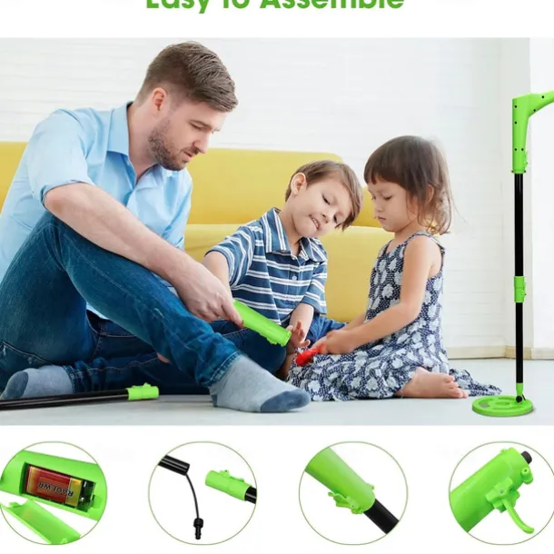 Metal Detector for Kids, Adjustable MD1009 Metal Detector Kit