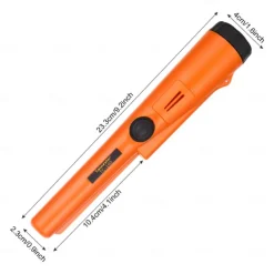 Metal Detector Pinpointer, Fully Submersible Waterproof Handheld Pin Pointer Wand, Search Treasure Pinpointing Finder Probe for Adults, Kids