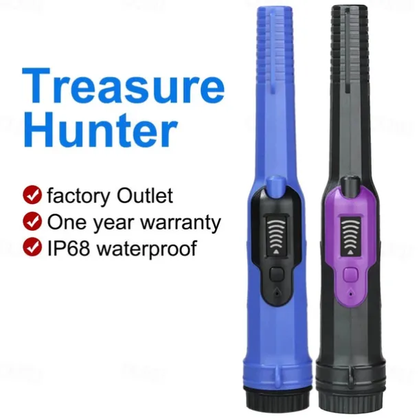 Metal Detector Treasure Hunting Locator Wand Outdoor Treasure Detector Detector
