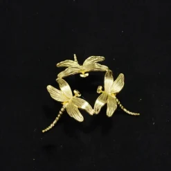 Metal Dragonfly Crystal Ball Stand, Compatible Glass Sphere Holder For Office, Home Decor, Party, Bedroom, Living Room Decoration