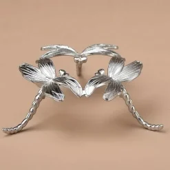 Metal Dragonfly Crystal Ball Stand, Compatible Glass Sphere Holder For Office, Home Decor, Party, Bedroom, Living Room Decoration