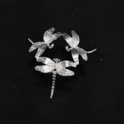 Metal Dragonfly Crystal Ball Stand, Compatible Glass Sphere Holder For Office, Home Decor, Party, Bedroom, Living Room Decoration