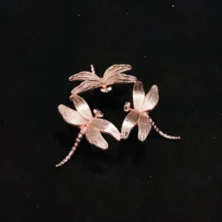 Metal Dragonfly Crystal Ball Stand, Compatible Glass Sphere Holder For Office, Home Decor, Party, Bedroom, Living Room Decoration