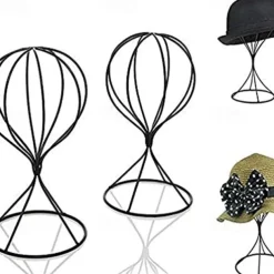 Metal Hat Support Iron Art Simple Hat Holder Creative Hat Stand Adult Children Hat Display Stand