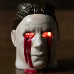 Michael Myers Horror Candle Holde, Michael Myers Eyes Bleeding Candle Candle Holder Halloween Decor
