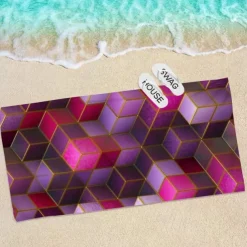 Microfiber Sand Free Beach Towel Quick Dry Super Absorbent Large Towels Blanket for Travel Pool Swimming Bath Camping Yoga Girls Women Men Adults