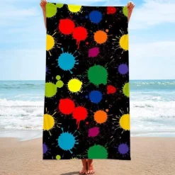 Microfiber Sand Free Beach Towel Quick Dry Super Absorbent Large Towels Blanket for Travel Pool Swimming Bath Camping Yoga Girls Women Men Adults