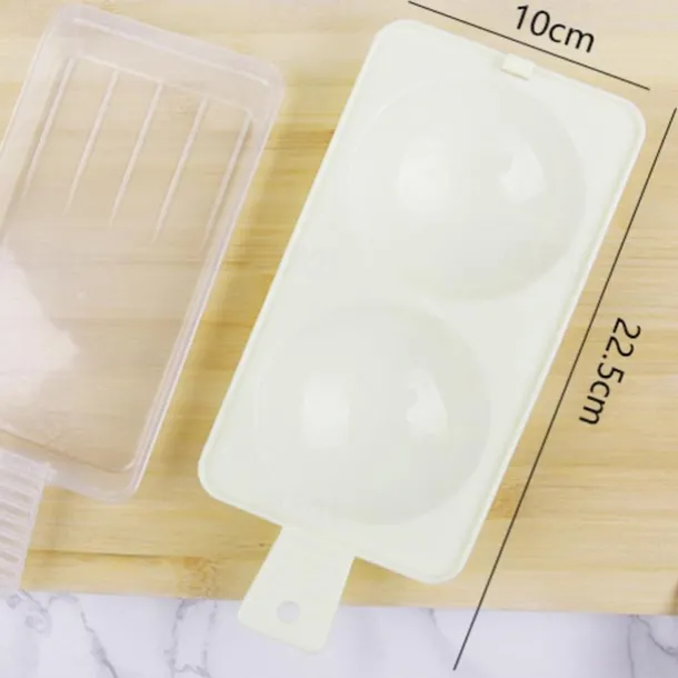 Microwave Egg Cooker, Poached Egg Egg Boiler Cute Double Egg Quick Egg Boiler Kitchen Cooking Gadgets