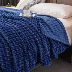Milk Velvet Throw Blanket - Ultra-Soft and Silky for Luxurious Comfort Cozy and Warm, Perfect for Snuggling High-Quality, Durable Fabric with a Plush Feel Elegant Design That Enhances Any Room Décor