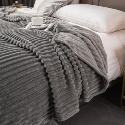 Milk Velvet Throw Blanket - Ultra-Soft and Silky for Luxurious Comfort Cozy and Warm, Perfect for Snuggling High-Quality, Durable Fabric with a Plush Feel Elegant Design That Enhances Any Room Décor