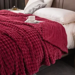 Milk Velvet Throw Blanket - Ultra-Soft and Silky for Luxurious Comfort Cozy and Warm, Perfect for Snuggling High-Quality, Durable Fabric with a Plush Feel Elegant Design That Enhances Any Room Décor