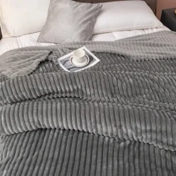 Milk Velvet Throw Blanket - Ultra-Soft and Silky for Luxurious Comfort Cozy and Warm, Perfect for Snuggling High-Quality, Durable Fabric with a Plush Feel Elegant Design That Enhances Any Room Décor