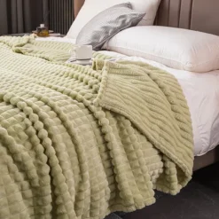 Milk Velvet Throw Blanket - Ultra-Soft and Silky for Luxurious Comfort Cozy and Warm, Perfect for Snuggling High-Quality, Durable Fabric with a Plush Feel Elegant Design That Enhances Any Room Décor