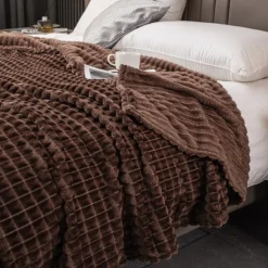 Milk Velvet Throw Blanket - Ultra-Soft and Silky for Luxurious Comfort Cozy and Warm, Perfect for Snuggling High-Quality, Durable Fabric with a Plush Feel Elegant Design That Enhances Any Room Décor
